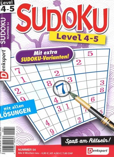 SUDOKU LEVEL 4-5 Abo