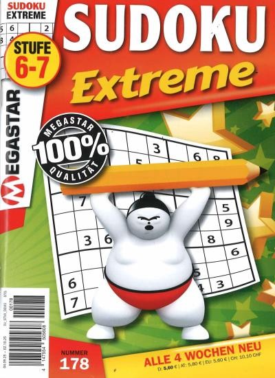 SUDOKU EXTREME 178/2025