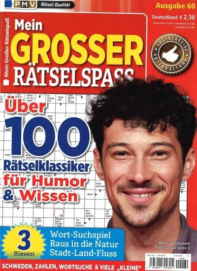 MEIN GROSSER RÄTSELSPASS 60/2026