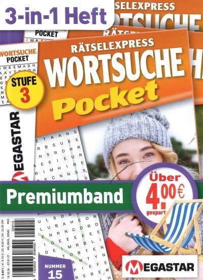 WORTSUCHE POCKET PREMIUMBAND 3 IN 1 15/2026