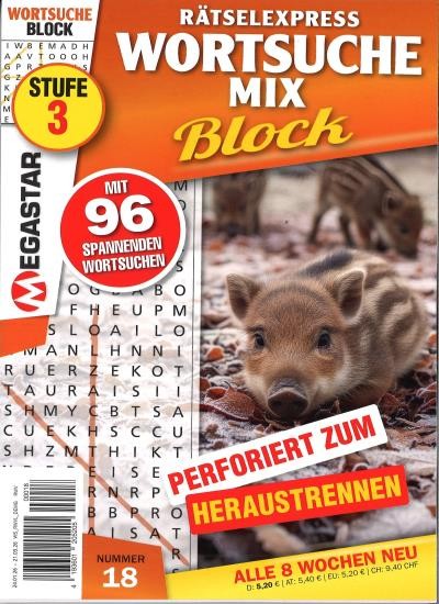 WORTSUCHE MIX BLOCK 18/2026