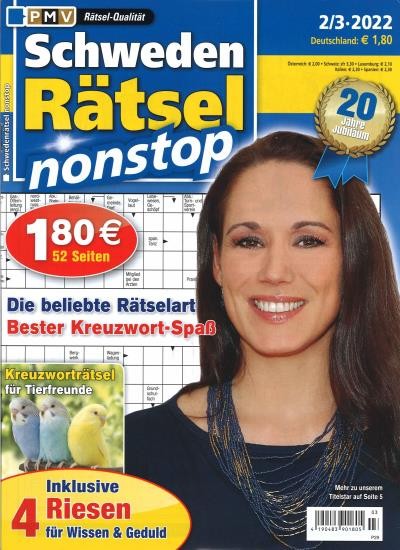 SCHWEDENRÄTSEL NONSTOP 3/2022