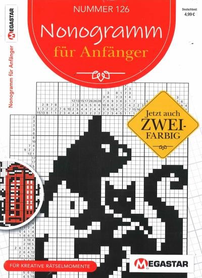 NONOGRAMM FÜR ANFÄNGER 126/2025