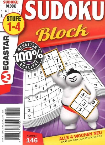 MEGASTAR SUDOKU BLOCK Abo
