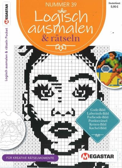LOGISCH AUSMALEN & RÄTSELN POCKET 39/2025