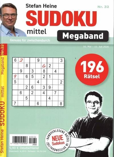 SUDOKU MITTEL MEGABAND Abo