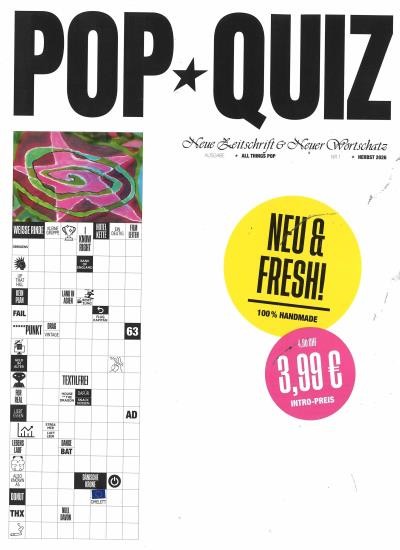 POP QUIZ 1/2026
