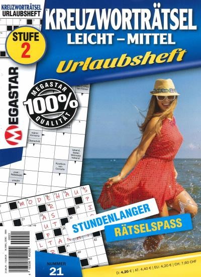 MEGASTAR KREUZWORTRÄTSEL 21/2025