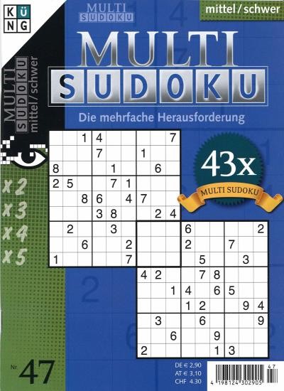 MULTI SUDOKU 47/2021