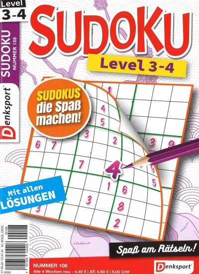 SUDOKU LEVEL 3-4 Abo