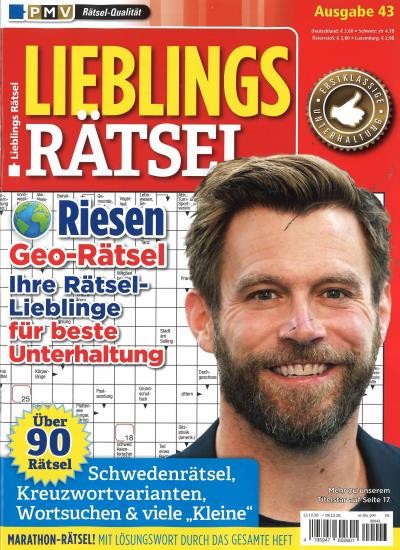LIEBLINGS RÄTSEL 43/2026