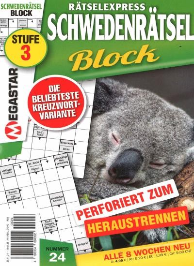 SCHWEDENRÄTSEL BLOCK Abo