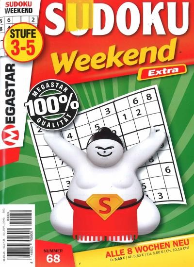 SUDOKU WEEKEND EXTRA 68/2025