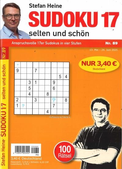 SUDOKU 17 89/2025