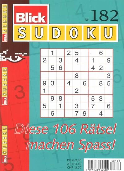 BLICK SUDOKU 182/2021