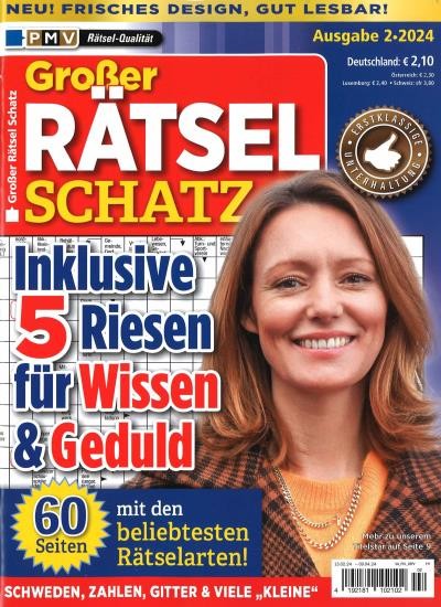 GROSSER RÄTSEL SCHATZ 2/2024