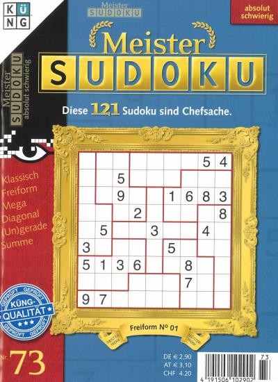MEISTER SUDOKU 73/2020