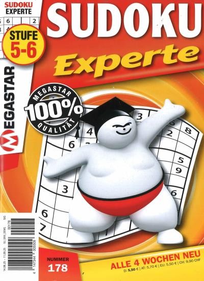 SUDOKU EXPERTE 178/2025
