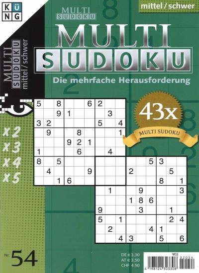 MULTI SUDOKU 54/2022