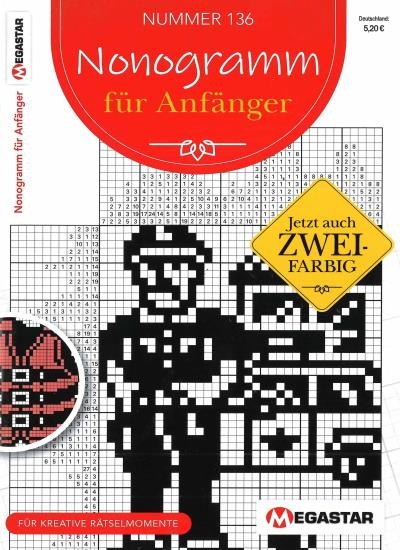 NONOGRAMM FÜR ANFÄNGER 136/2026