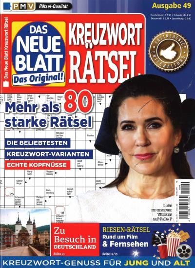 DAS NEUE BLATT KREUZWORT RÄTSEL 49/2026