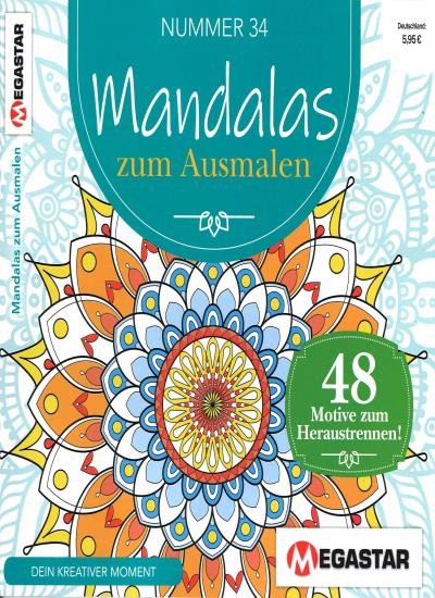 MANDALAS ZUM AUSMALEN 34/2021