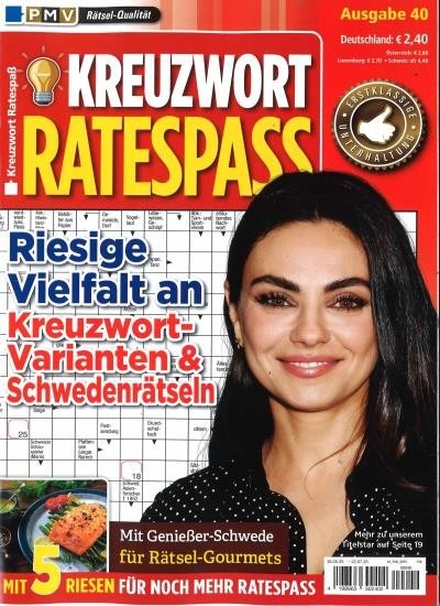 KREUZWORT RATESPASS 40/2025