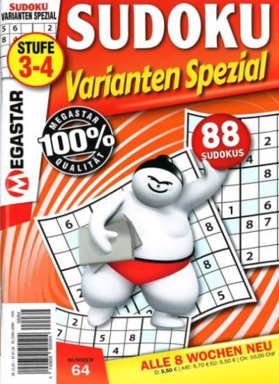 SUDOKU VARIANTEN SPEZIAL Abo