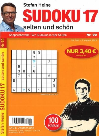 SUDOKU 17 90/2025