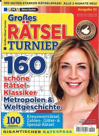 GROSSES RÄTSEL TURNIER 51/2026