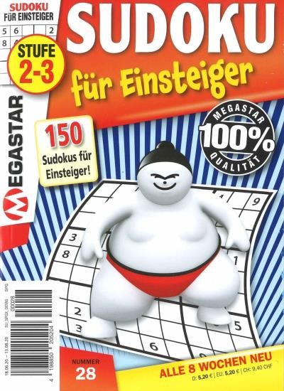 150 SUDOKU FÜR EINSTEIGER 28/2020