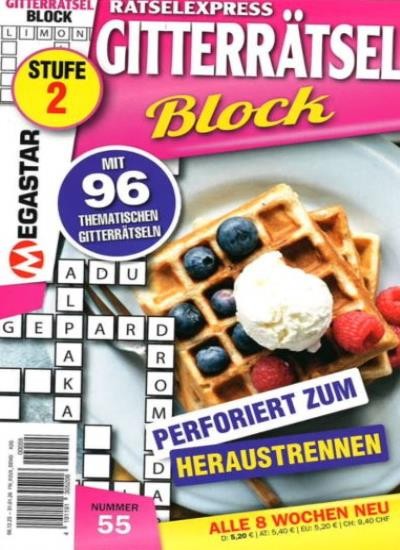 RÄTSELEXPRESS GITTERRÄTSEL BLOCK Abo