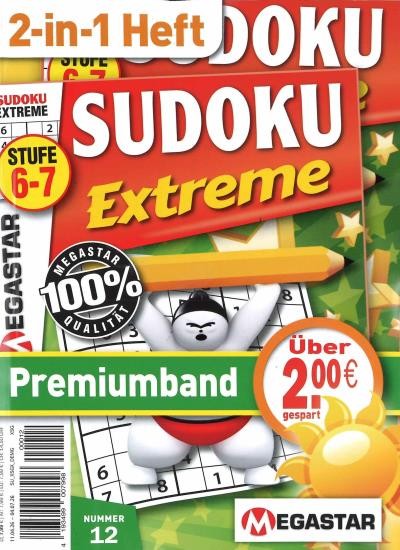 SUDOKU EXTREME PREMIUMBAND 12/2026