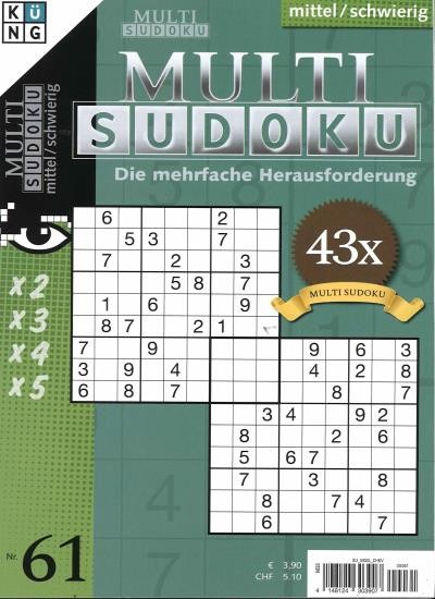 MULTI SUDOKU 61/2023