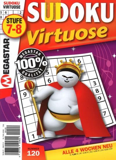 SUDOKU VIRTUOSE 120/2021