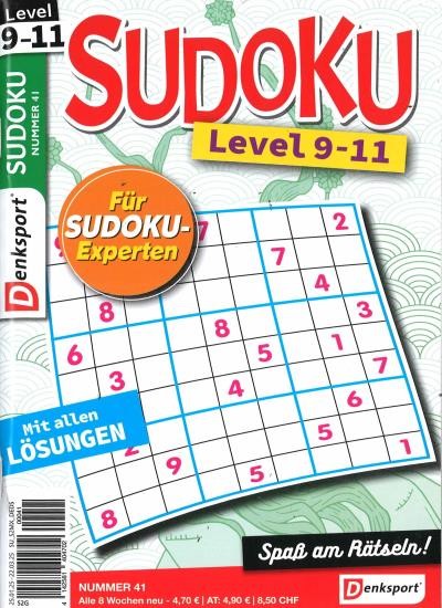 SUDOKU LEVEL 9-11 Abo