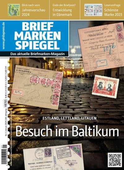 BRIEFMARKEN SPIEGEL 1/2024