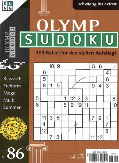OLYMP SUDOKU 86/2026