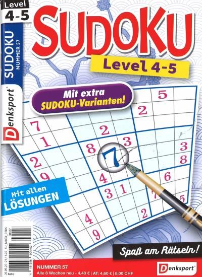 SUDOKU LEVEL 4-5 57/2026