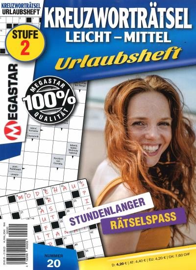 MEGASTAR KREUZWORTRÄTSEL 20/2025