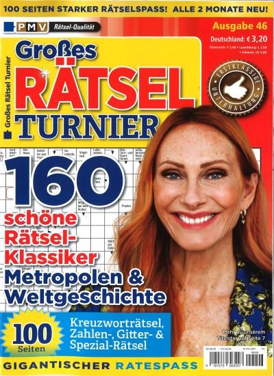 GROSSES RÄTSEL TURNIER 46/2025