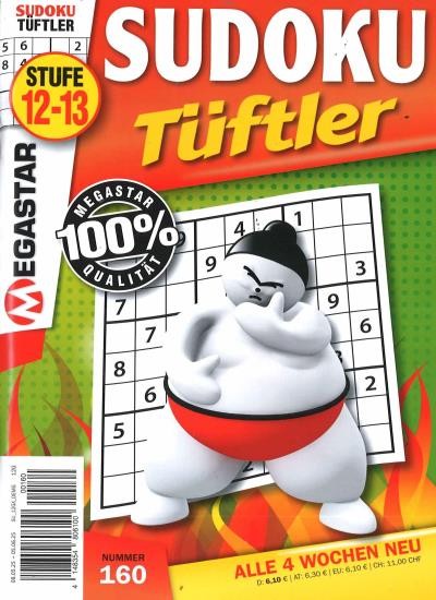 SUDOKU TÜFTLER 160/2025