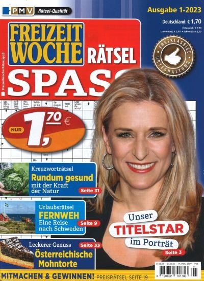 FREIZEITWOCHE RÄTSELSPASS 1/2023