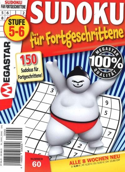 150 SUDOKU FÜR FORTGESCHRITTENE 60/2025