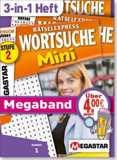 WORTSUCHE MINI MEGABAND 3 IN 1 Abo