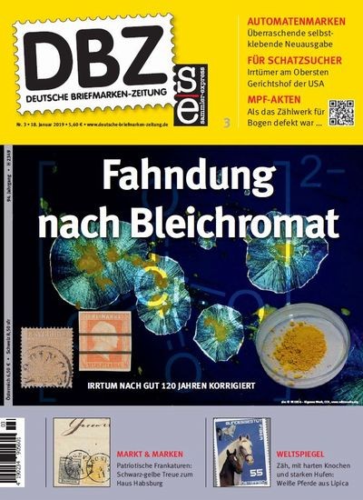 DBZ DEUTSCHE BRIEFMARKEN-ZEITUNG 3/2019