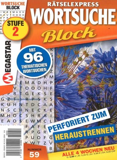 WORTSUCHE BLOCK Abo