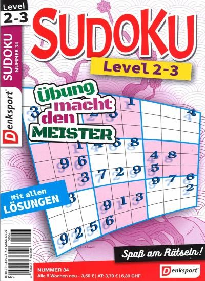 SUDOKU LEVEL 2-3 Abo