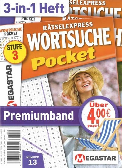 WORTSUCHE POCKET PREMIUMBAND 3 IN 1 13/2026