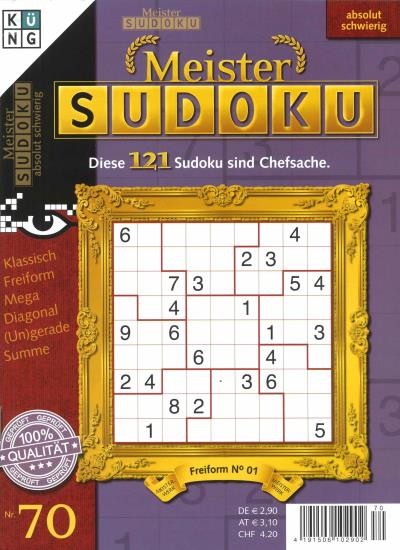 MEISTER SUDOKU 70/2019